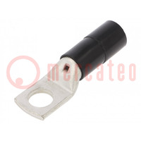 Tip: ring tube; M16; Ø: 16.5mm; 95mm2; crimped; for cable; insulated