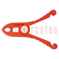 Universal clamp; plastic; insulated; 160mm