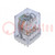 Relay: electromagnetic; 4PDT; Ucoil: 230VAC; Icontacts max: 20A