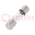 Fuse: fuse; time-lag; 63mA; 250VAC; cylindrical,glass; 5x20mm