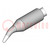 Tip; bent conical; 1mm; thicker iron layer,longlife