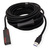 ROLINE Câble prolongateur USB 3.2 Gen 1 actif, noir, 10 m