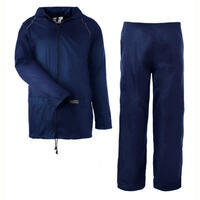 Regenschutzbekleidung Regenset, Jacke und Hose, marine, Gr. S - XXXL Version: S - Größe S