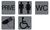 EXACOMPTA Selbstklebeschild "Behindertengerecht" (8702957)