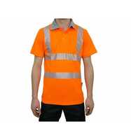 PROFIL Warn-Poloshirt Paul orange, Gr. 3XL
