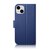 2_iCarer Wallet Case 2in1 Case iPhone 14 Anti-RFID Leder Flip Case Blau (WMI14220725-BU)