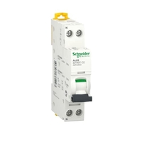 SCHNEIDER ELECTRIC ACTI9 IDT40T - INTERRUPTOR MODULAR (1P+N, 2A, CURVA C, 4500A/6KA, A9P22602)