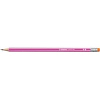 Bleistift pencil 160 HB mit Radierer pink STABILO 2160/01-HB