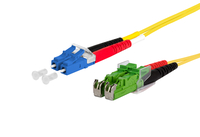 OpDAT Patchkabel LC-D/E2000-D APC OS2, 20,0 m