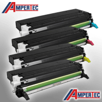 4 Ampertec Toner ersetzt Epson Aculaser C 2800 4-farbig
