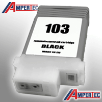 Ampertec Tinte ersetzt Canon PFI-103BK 2212B001 schwarz