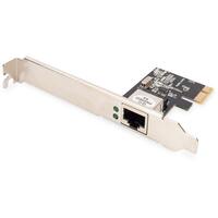 DIGITUS Netzwerkkarte PCIe Gigabit Ethernet inkl. LowProfile