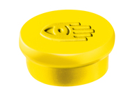 Legamaster magneet 10mm geel 10st