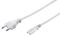 Microconnect PE030730W power cable White 3 m C7 coupler