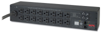APC Rack PDU, Metered, 2U, 30A, 120V, (16) 5-20 power distribution unit (PDU)