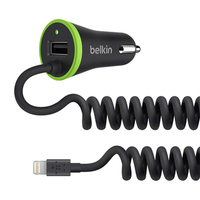 Belkin F8J154BT04-BLK mobile device charger Black Outdoor