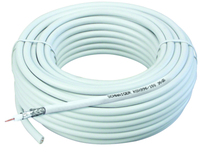 Schwaiger KOX996500002 câble coaxial 500 m Blanc