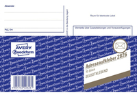 Avery 2826 étiquette auto-collante Rectangle Blanc 10 pièce(s)