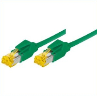 Tecline 3m Cat.6A câble de réseau Vert Cat6a S/FTP (S-STP)