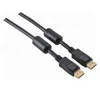 Tecline 128024 câble DisplayPort 5 m Noir