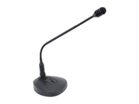 Omnitronic 13030916 microfoon Zwart Microfoon voor interviews
