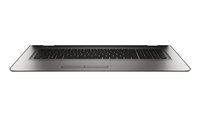 HP 856772-DH1 laptop alkatrész Alapburkolat + billentyűzet
