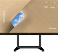 Viewsonic LDS135-152 pantalla de señalización Pantalla plana para señalización digital 3,43 m (135") Wifi 600 cd / m² Full HD Negro Android 9.0