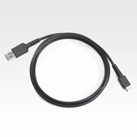 Zebra Micro USB sync cable USB kábel Fekete