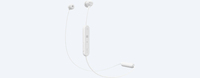 Sony WI-C300 Zestaw słuchawkowy Bezprzewodowy Douszny Połączenia/muzyka Micro-USB Bluetooth Biały