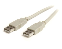 StarTech.com 6 ft. Fully Rated USB Cable A-A USB-kabel 1,8 m Beige