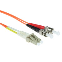 ACT RL7002 cable de fibra optica 2 m LC ST Naranja