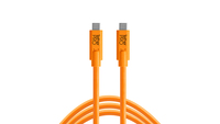 Tether Tools CUC15-ORG cavo USB 4,6 m USB 3.2 Gen 1 (3.1 Gen 1) USB C Arancione