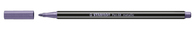 STABILO Pen 68 metallic, premium viltstift, metallic lila, per stuk