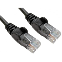 Cables Direct 3m Economy 10/100 Networking Cable - Black