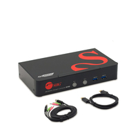 Siig CE-DP0F11-S1 KVM switch Black