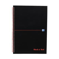 Hamelin 100080174 writing notebook A4 100 sheets Black, Red