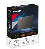 Toshiba Canvio Gaming external hard drive 1 TB Silver