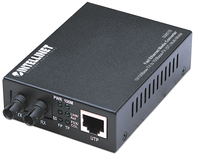 Intellinet 506519 hálózati média konverter 100 Mbit/s 1310 nm Multi-mode Fekete