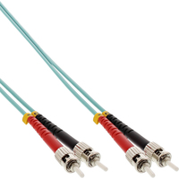 InLine Fiber Optical Duplex Cable ST/ST 50/125µm OM3 7.5m