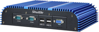 Shuttle Box-PC Industrial System BPCWL02-i5WA Intel® Core™ i5 i5-8365UE 8 GB DDR4-SDRAM 250 GB SSD Windows 10 IoT Enterprise Mini PC Zwart, Blauw