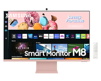 Samsung S32BM80PUU écran plat de PC 81,3 cm (32") 3840 x 2160 pixels 4K Ultra HD LED Rose, Blanc