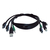 Black Box SKVMCBL-2HDMI-10TAA kabel KVM Czarny 3,04 m