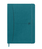 Oxford 400154868 bloc-notes A5 160 feuilles Bleu, Noir, Gris, Bourgogne, Rouge, Fuchsia, Violet, Turquoise