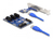 DeLOCK 41442 interfacekaart/-adapter Intern PCIe, SATA, USB 3.2 Gen 1 (3.1 Gen 1)