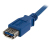 StarTech.com 1 m SuperSpeed USB 3.0 Verlängerungskabel - Stecker/ Buchse - Blau