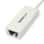 StarTech.com Adattatore di rete NIC USB 3.0 a Ethernet Gigabit RJ45 10/100/1000 Mb/s - M/F Bianco