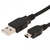 Helos 012183 USB-kabel 2 m USB 2.0 USB A Mini-USB B Zwart