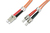 Digitus DK-2531-01 InfiniBand és száloptikai kábel 1 M LC ST I-VH Narancssárga