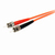 StarTech.com FIBLCST2 InfiniBand/fibre optic cable 2 M LC ST OM1 Narancssárga