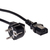 Akyga AK-PC-06C kabel zasilające Czarny 3 m CEE7/7 IEC C13